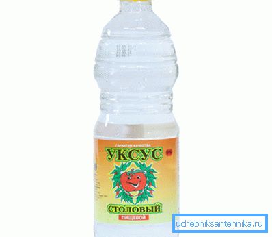 9% stolnog octa