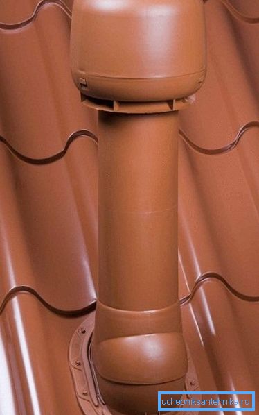 Aerator se također može odabrati u boji krova, što značajno povećava estetsku privlačnost strukture. Aerator se također može odabrati u boji krova, što značajno povećava estetsku privlačnost strukture.