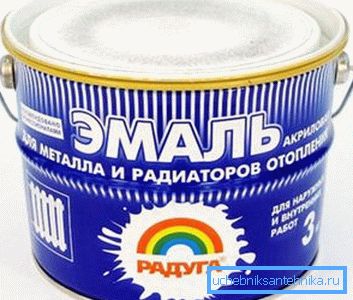 Akrilna boja za radijatore bez mirisa 