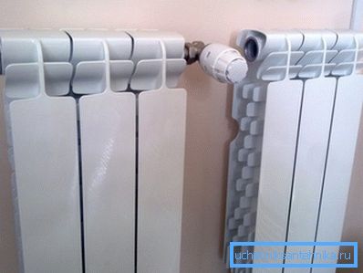 Aluminijske sekcije s termostatom. Aluminijske sekcije s termostatom.