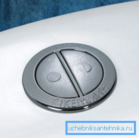 Spremnik s dvostrukim odvodnim gumbima Spremnik s dvostrukim odvodnim gumbima