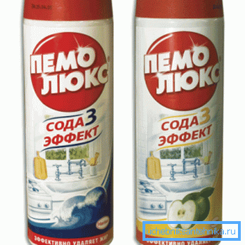 Čistači s abrazivnim prahom. Čistači s abrazivnim prahom.