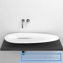 Dizajnerski umivaonik bez rupa za slavinu Dizajnerski umivaonik bez rupa za slavinu