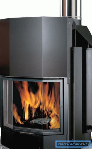Drvo kamin za gorenje