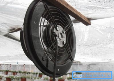 Ventilacija staklenika - vrste i specifikacije