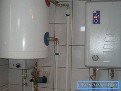 Električni sustav grijanja na kotao. Električni sustav grijanja na kotao.