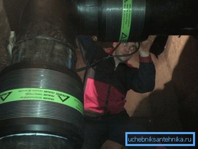 Elektrofuzijska veza velikog promjera Elektrofuzijska veza velikog promjera