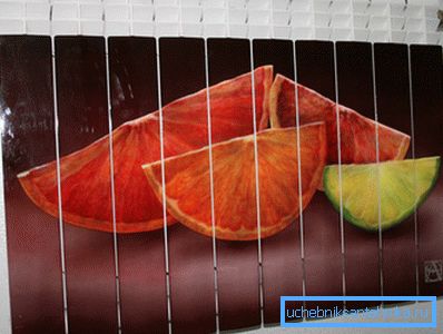 Ako imate dobro razvijenu maštu, čak i obične baterije mogu postati značajka interijera (živi primjer na fotografiji)