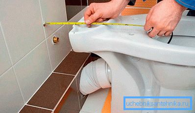 Ako napravite pogrešku u izračunima, teško je ugraditi ureñaj u WC.