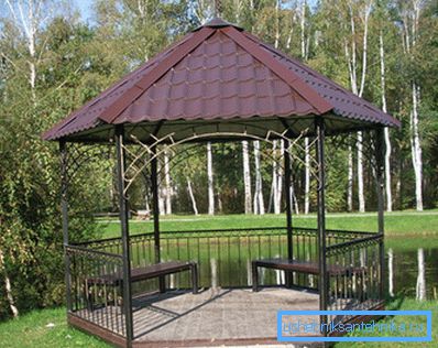 Estetski ljetni paviljon na dači Estetski ljetni paviljon na dači