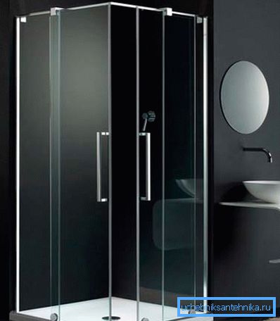 Estetski transparentni kutni tuš 90 90 cm Estetski transparentni kutni tuš 90 90 cm
