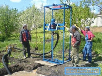 Foto posada drillers sa svu potrebnu opremu Foto posada drillers sa svu potrebnu opremu