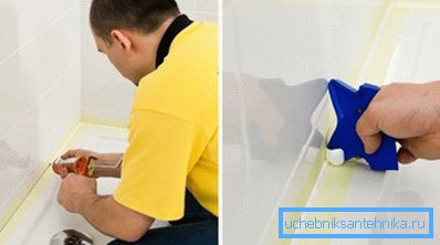 Brtvljenje spojeva između zida i bočne strane palete. Brtvljenje spojeva između zida i bočne strane palete.