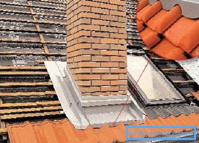 Vodonepropusne cijevi na krovu prije montaže krova Vodonepropusne cijevi na krovu prije montaže krova