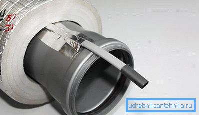 Kabel za grijanje plus toplinsku izolaciju Kabel za grijanje plus toplinsku izolaciju
