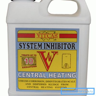 Inhibitor za otvorene sustave grijanja Inhibitor za otvorene sustave grijanja