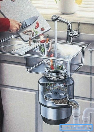 Shredder za kuhinjski sudoper će eliminirati otpatke hrane Shredder za kuhinjski sudoper će eliminirati otpatke hrane
