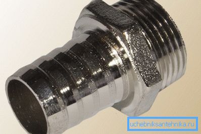 Kombinirani adapter s priključkom za crijevo