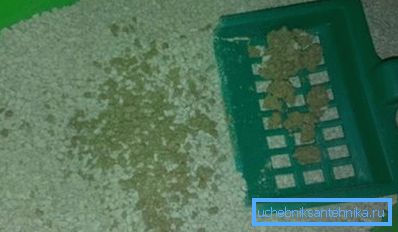 Lumps male veličine mogu se lako isprati Lumps male veličine mogu se lako isprati