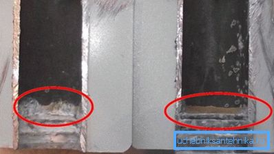 Korozija aluminijskog radijatora pod utjecajem alkalija Korozija aluminijskog radijatora pod utjecajem alkalija