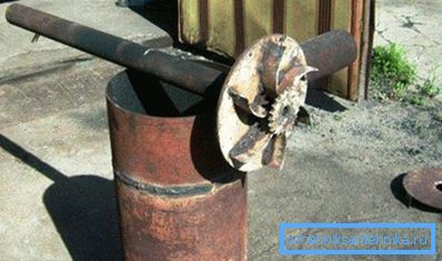 Rotor s oštricama. Rotor s oštricama.