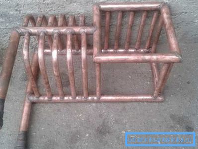 Bakreni krug izmjene topline za peć Bakreni krug izmjene topline za peć