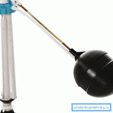 Mehanizam plutajućeg ventila s metalnom polugom Mehanizam plutajućeg ventila s metalnom polugom
