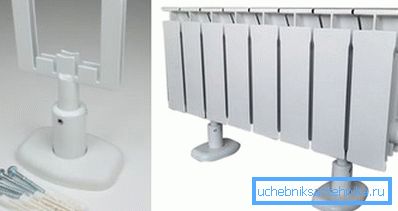 Ugradnja baterije pomoću podnih nosača lako je rukom. Ugradnja baterije pomoću podnih nosača lako je rukom.