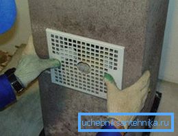 Ugradnja ventilacijske rešetke je jednostavna stvar.