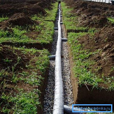 Ugradnja sustava odvodnje na mjestu Ugradnja sustava odvodnje na mjestu