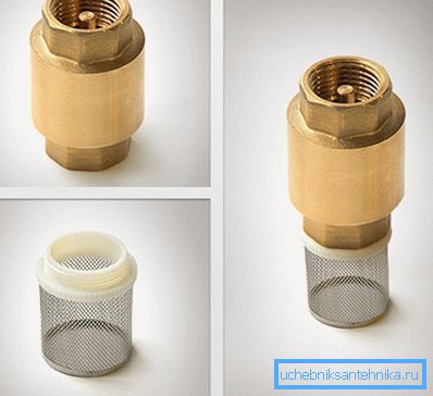Postavite filter i provjerite ventil. Postavite filter i provjerite ventil.
