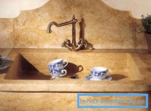 Sink za kuhinju 60 na 60 centimetara od umjetnog mramora Sink za kuhinju 60 na 60 centimetara od umjetnog mramora