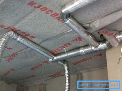 Ventilacija prigušivača na vršnom prstu