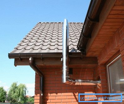 Slika prikazuje ventilacijsku cijev u bočnoj ravnini. Slika prikazuje ventilacijsku cijev u bočnoj ravnini.