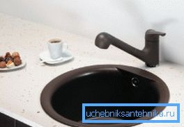 Na slici: 40 cm sudoper također može biti okrug ako je prikladan za vašu kuhinju.