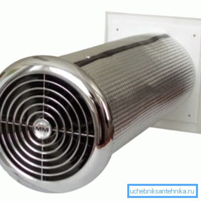 Na fotografiji - ventilator za unos Na fotografiji - ventilator za unos