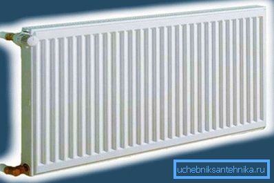 Na slici: Radiator od čelika ovog tipa može se naći u različitim strukturama. Na slici: Radiator od čelika ovog tipa može se naći u različitim strukturama.
