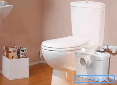 Pumpa za WC zdjelu omogućuje planiranje kupaonice svugdje. Pumpa za WC zdjelu omogućuje planiranje kupaonice svugdje.