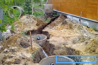 Raspored septičkog spremnika armiranog betonskog prstena. Raspored septičkog spremnika armiranog betonskog prstena.