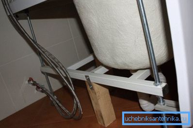 Podnožje za montažu dubokog paleta. Podnožje za montažu dubokog paleta.
