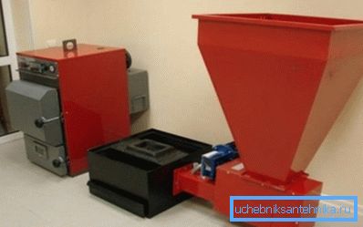 Odvojeni bunker, povezan s različitim vrstama kotlova na kruto gorivo Odvojeni bunker, povezan s različitim vrstama kotlova na kruto gorivo