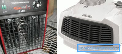 Električno grijanje garaže pomoću grijača ventilatora Električno grijanje garaže pomoću grijača ventilatora