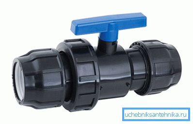 2817 Prijelaz s integriranim kugličnim ventilom