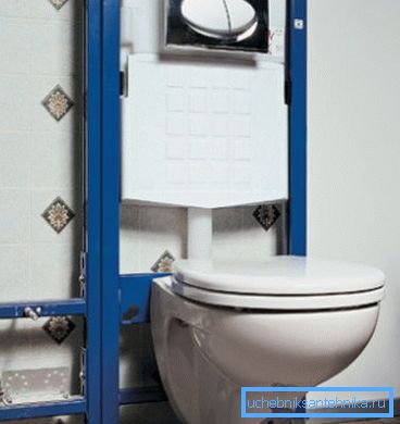 Spajanje instalacije s vodom. Toalet za zidove Spajanje instalacije s vodom. Toalet za zidove