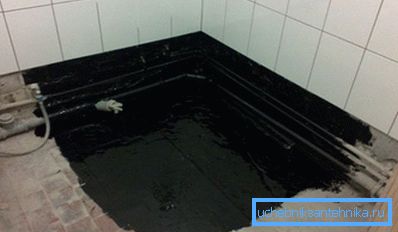 Podna oblog s hidroizolacijom bitumena Podna oblog s hidroizolacijom bitumena