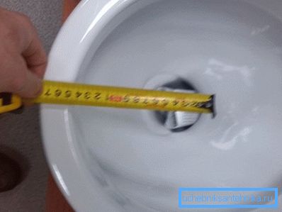 Ponekad, kako bi se odabrali pravi WC, vrijedi napraviti određena mjerenja.