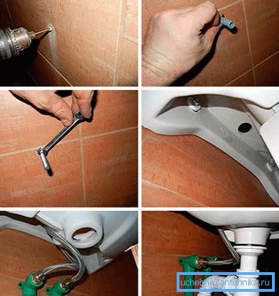 Instalacija korak po korak montiranog ljuske Instalacija korak po korak montiranog ljuske