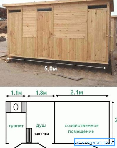 Tu je mali tuš kuća s WC + hozblok i tuš. Tu je mali tuš kuća s WC + hozblok i tuš.