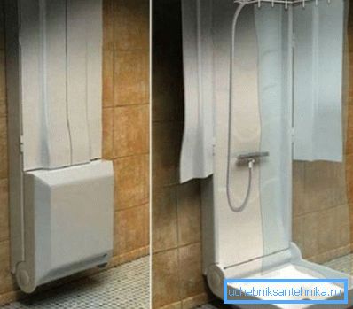Minimalizam primjer - sklopivi tuš Minimalizam primjer - sklopivi tuš