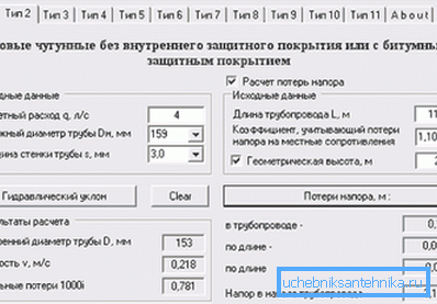 Program hidrauličkog proračuna. Program hidrauličkog proračuna.